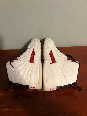 Nike Jordan Sneakers White Black Red AccentsAir Jordan 12 Twist
